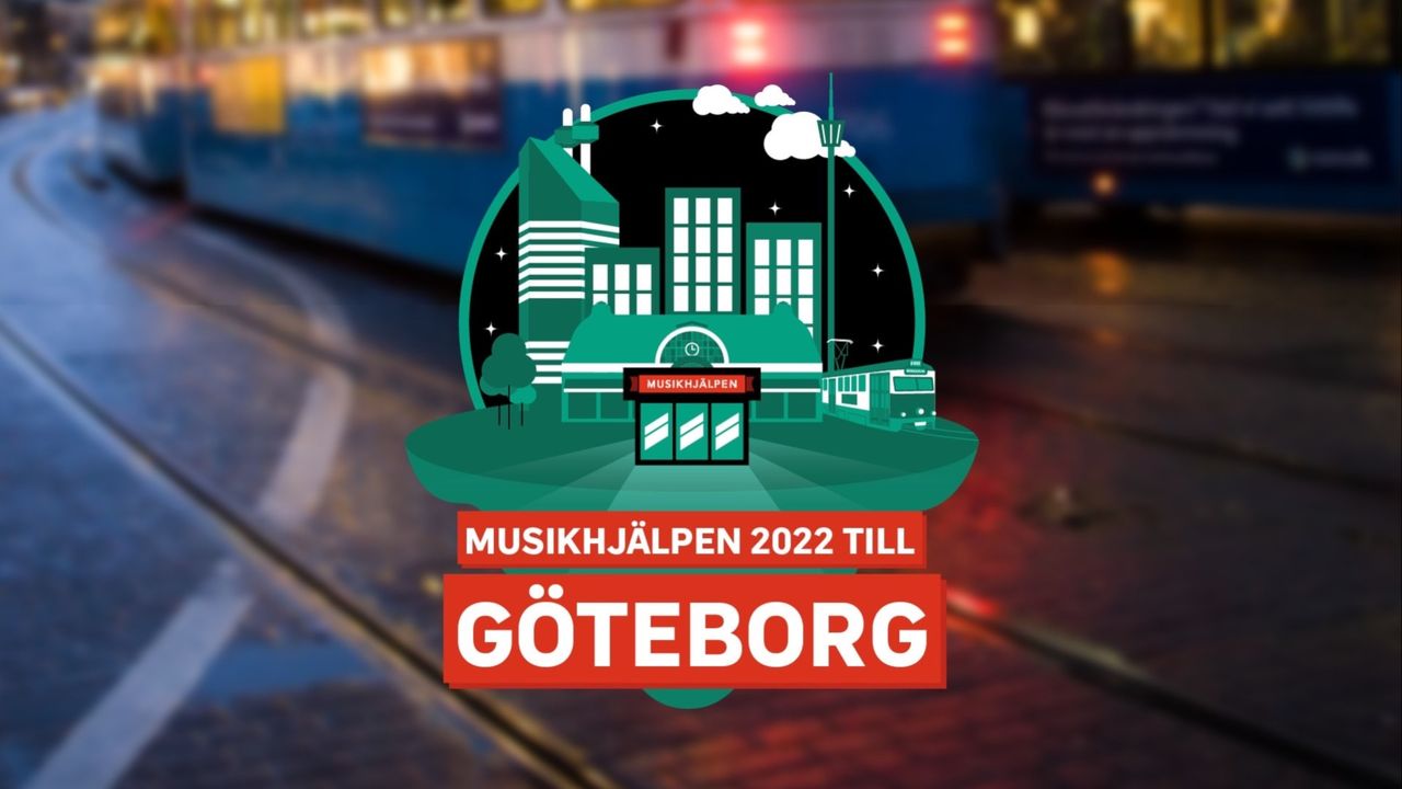 Årets Musikhjälpen sänds från Göteborg