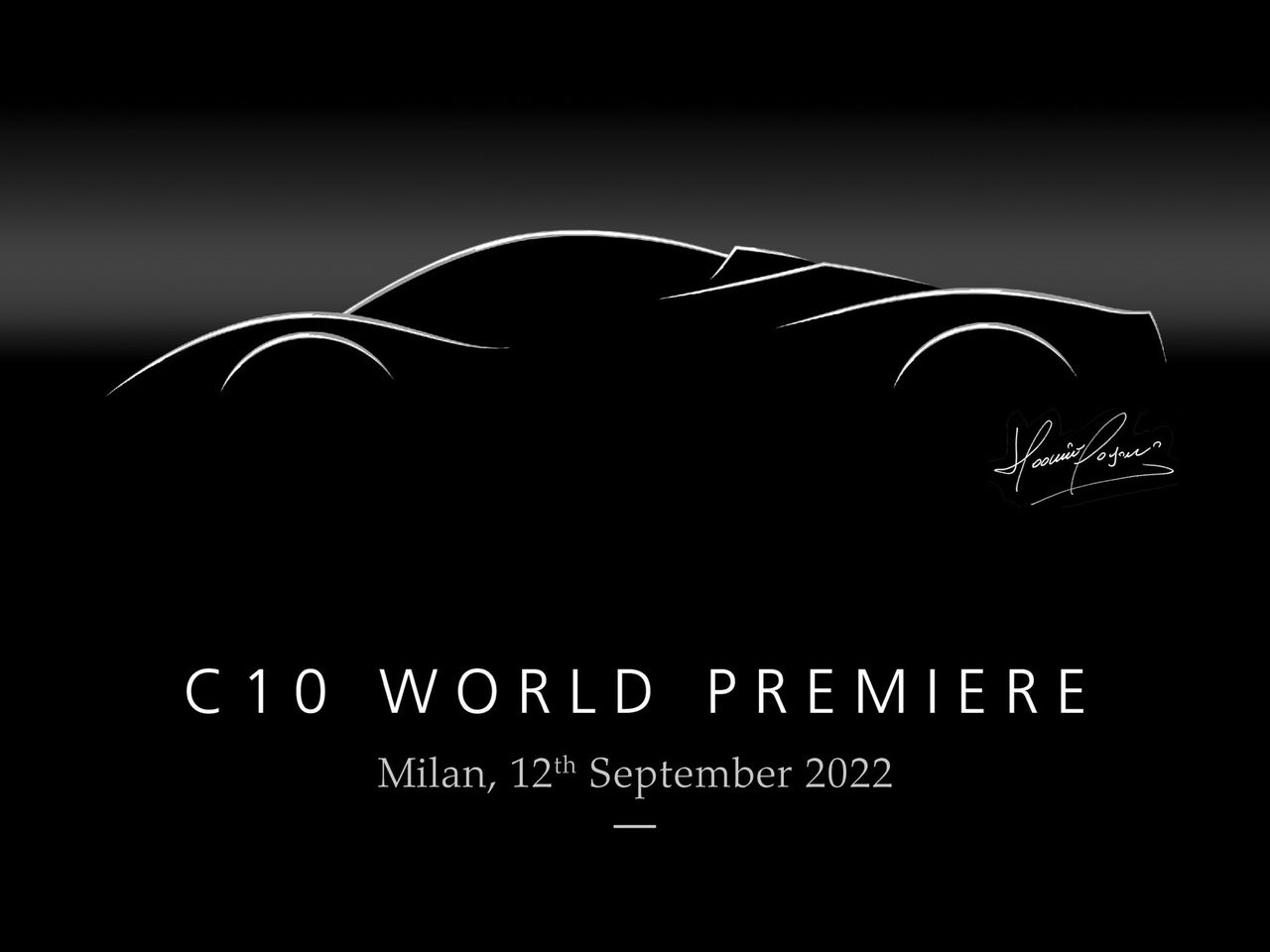 Ny teaser för Pagani C10