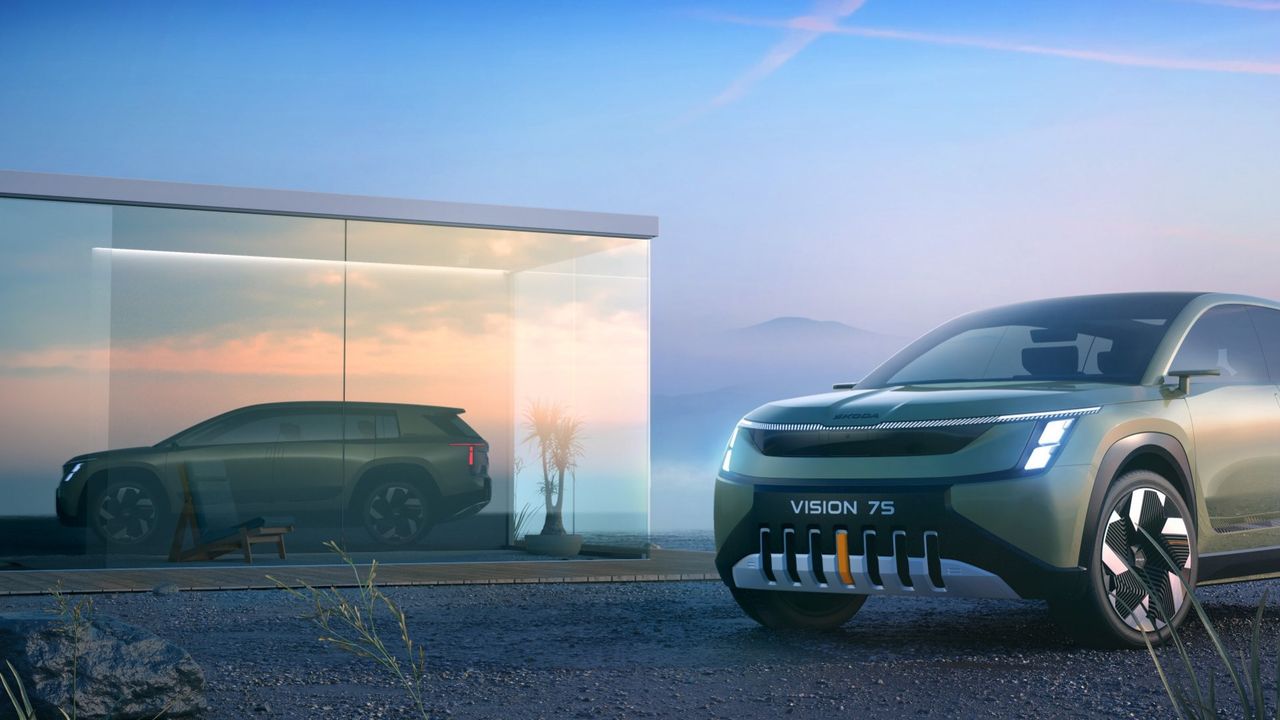 Det här är Skoda Vision 7S Concept
