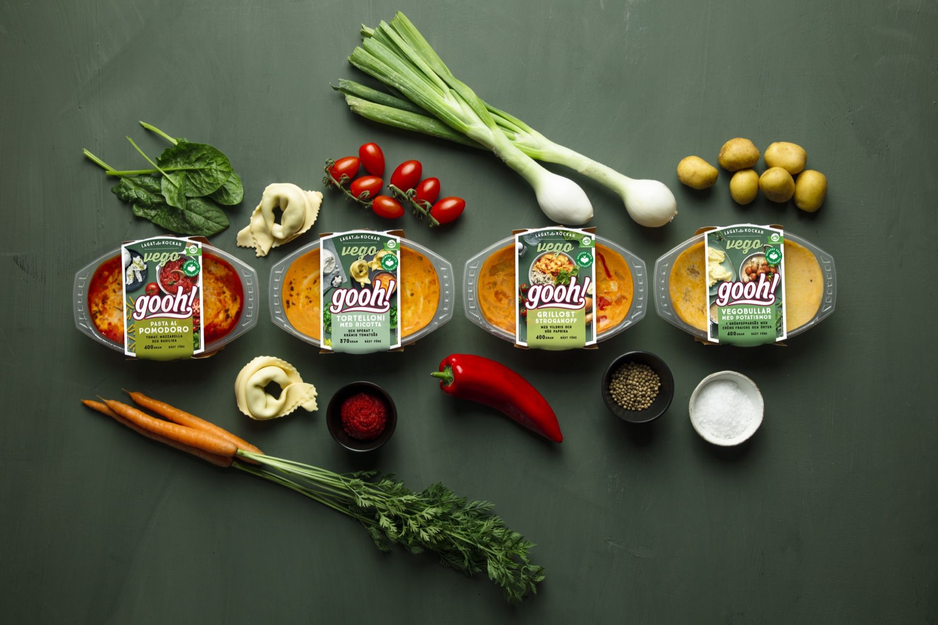 Gooh släpper vegetariska matlådor