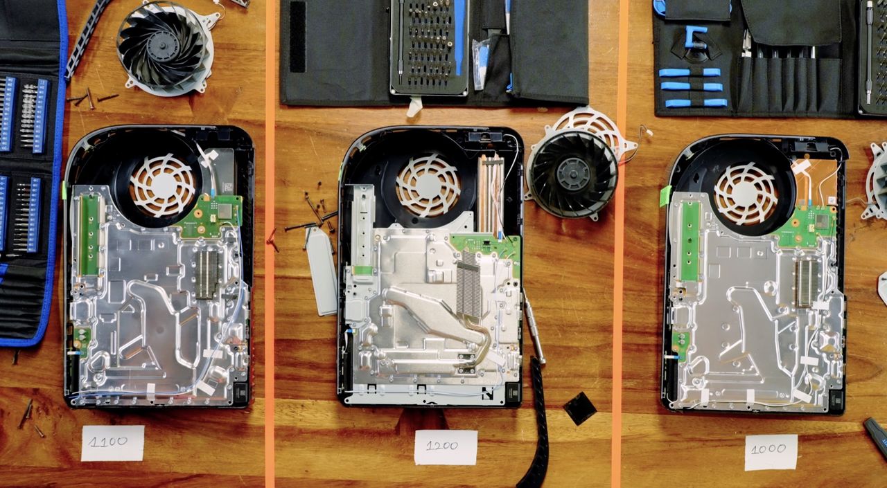 Den lättare Playstation 5 har designats om helt på insidan