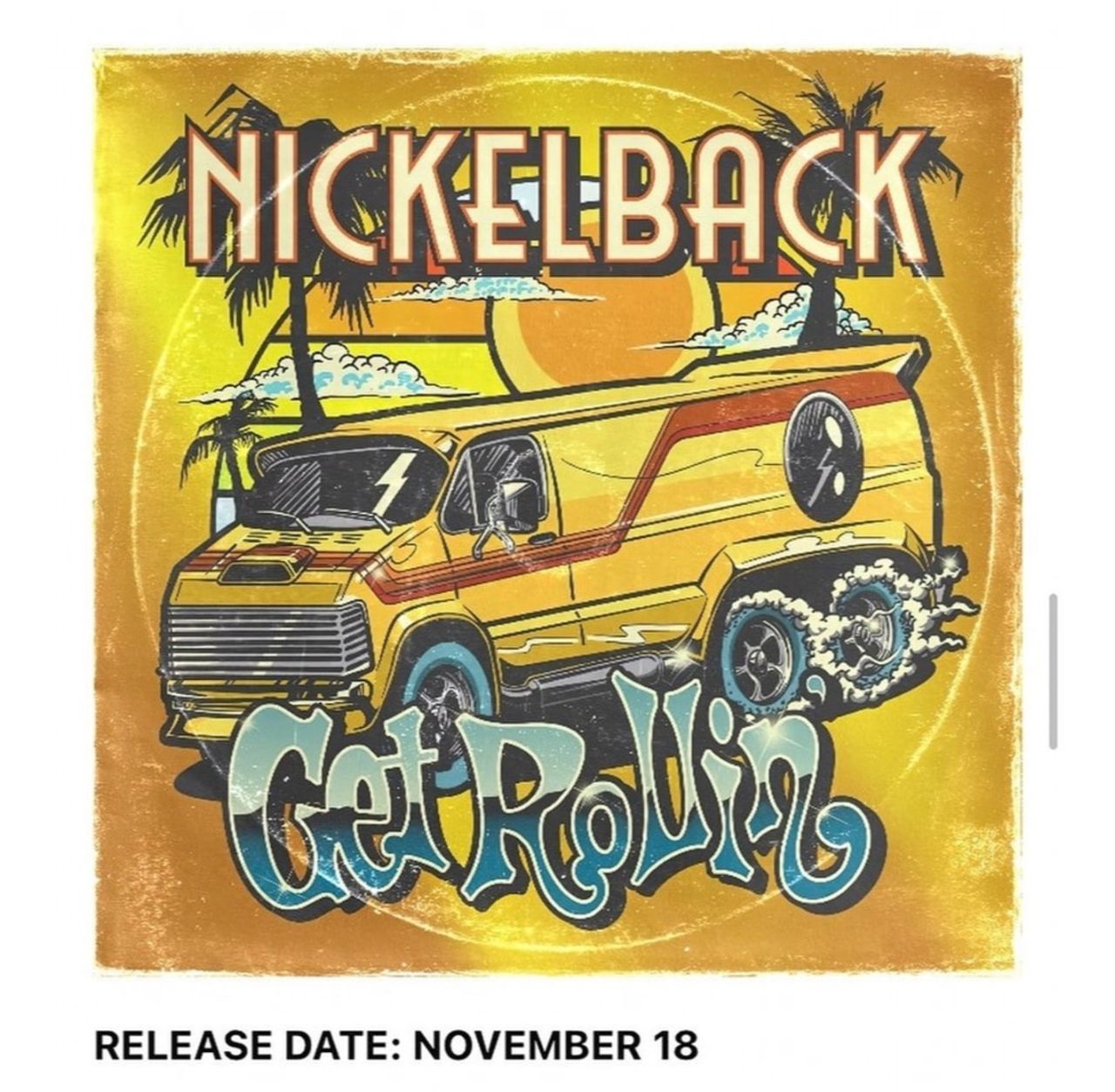 Ny platta från Nickelback på väg