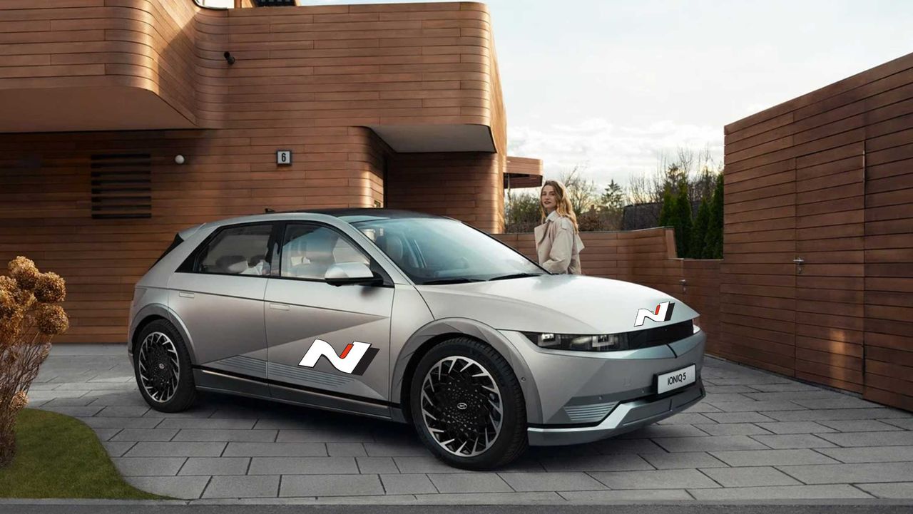 Hyundai Ioniq 5 N får runt 600 hästar