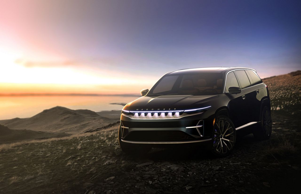 Jeep presenterar eldriven Wagoneer