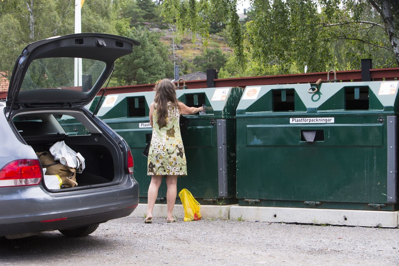 Vi är duktiga på att återvinna förpackningar