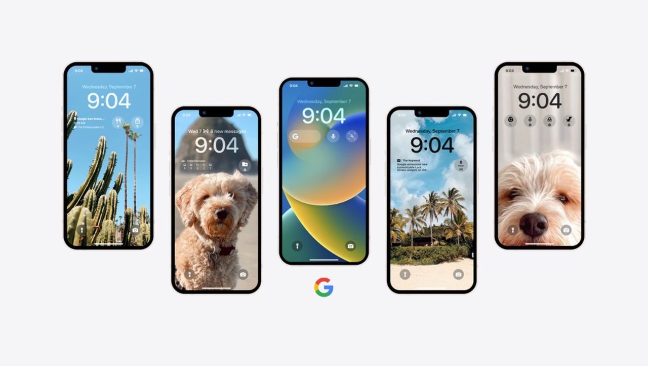 Google släpper låsskärmswidgets för iOS 16