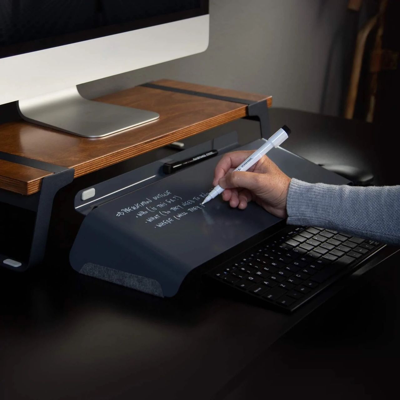 Ha en egen whiteboard vid datorn