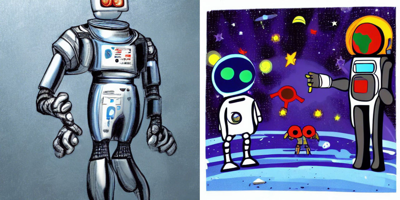 Generera AI-konst på din Mac