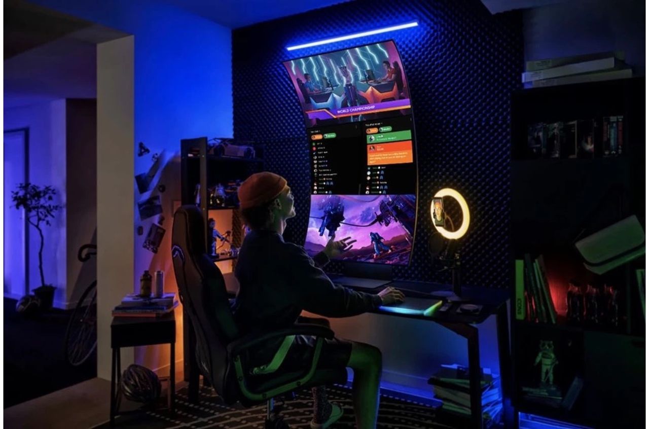 Samsung Odyssey Ark finns nu att köpa