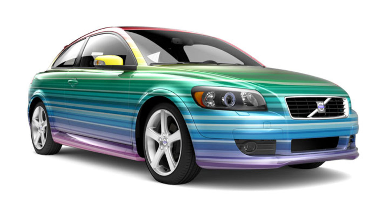 Volvo låter C30 flyga på moln