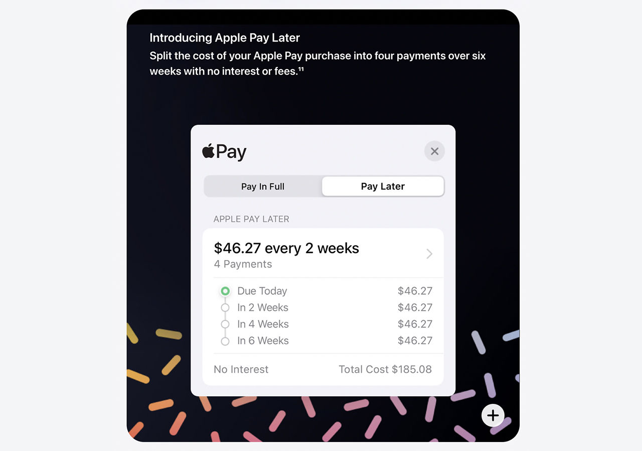 Apple Pay Later kan försenas till nästa år