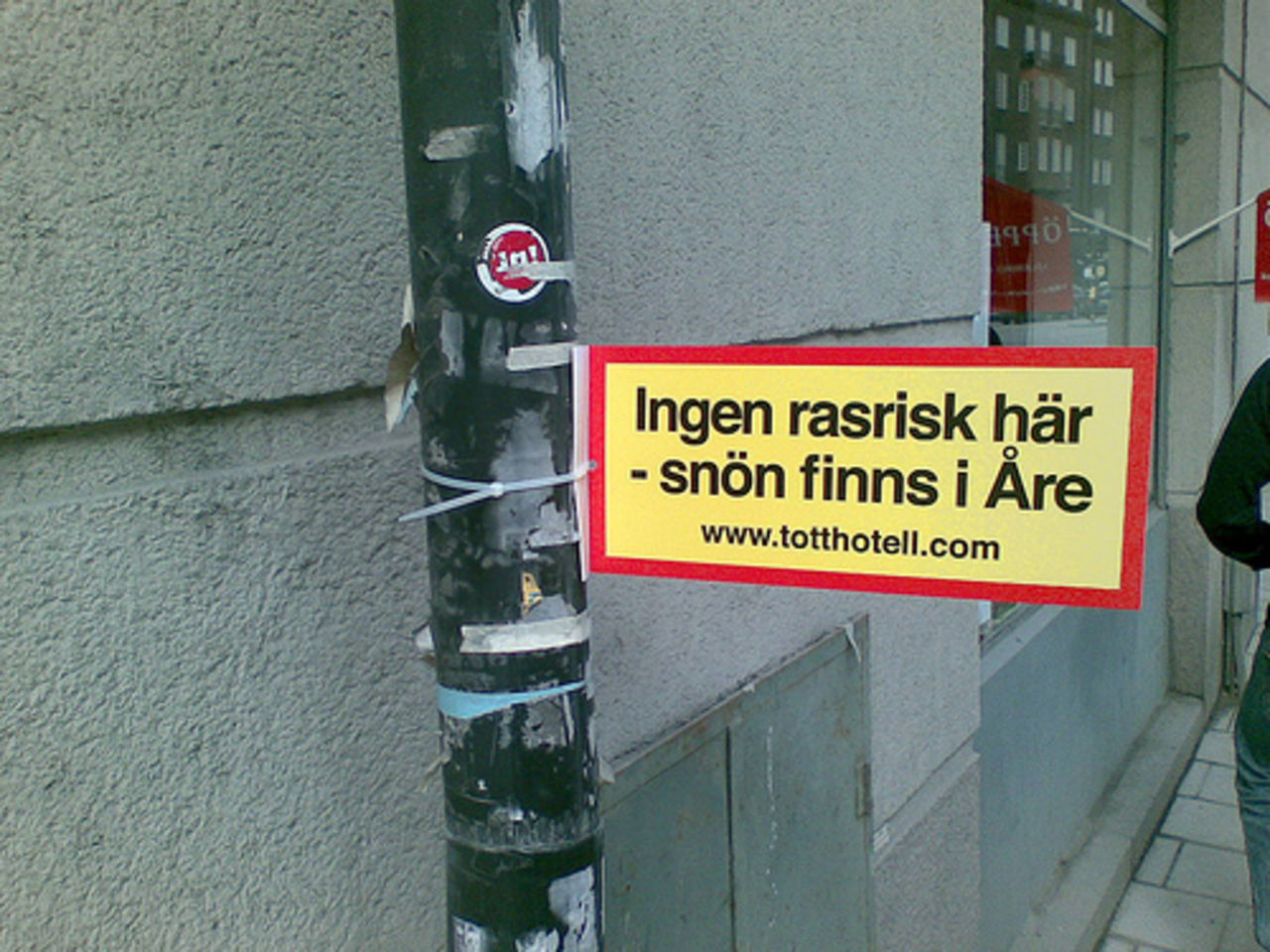 Gerillakampanj på Stockholms gator