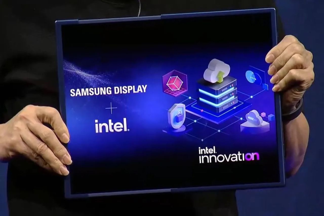 Intel och Samsung visar den första dragbara PC:n