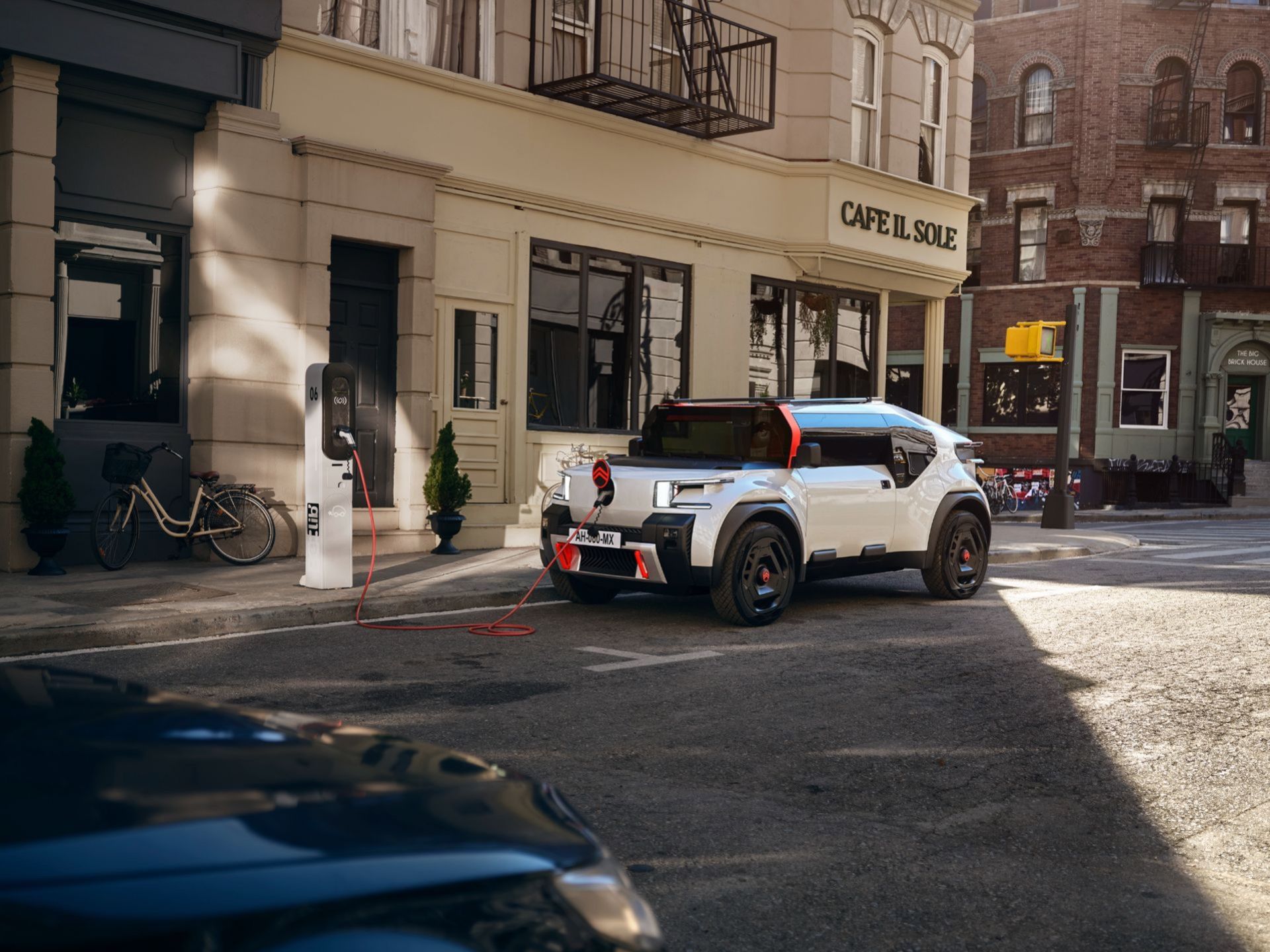 Citroën visar eldrivna konceptbilen Oli