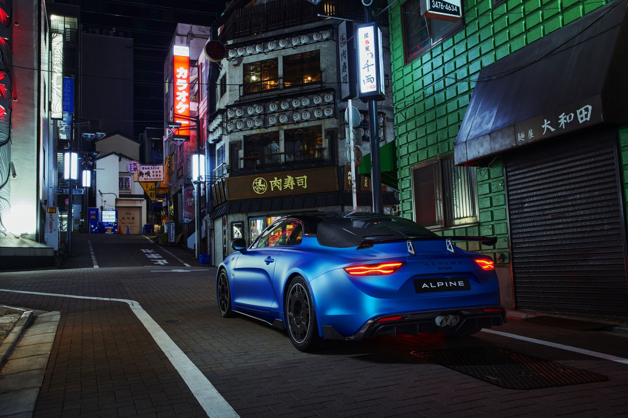Alpine rullar ut A110 R