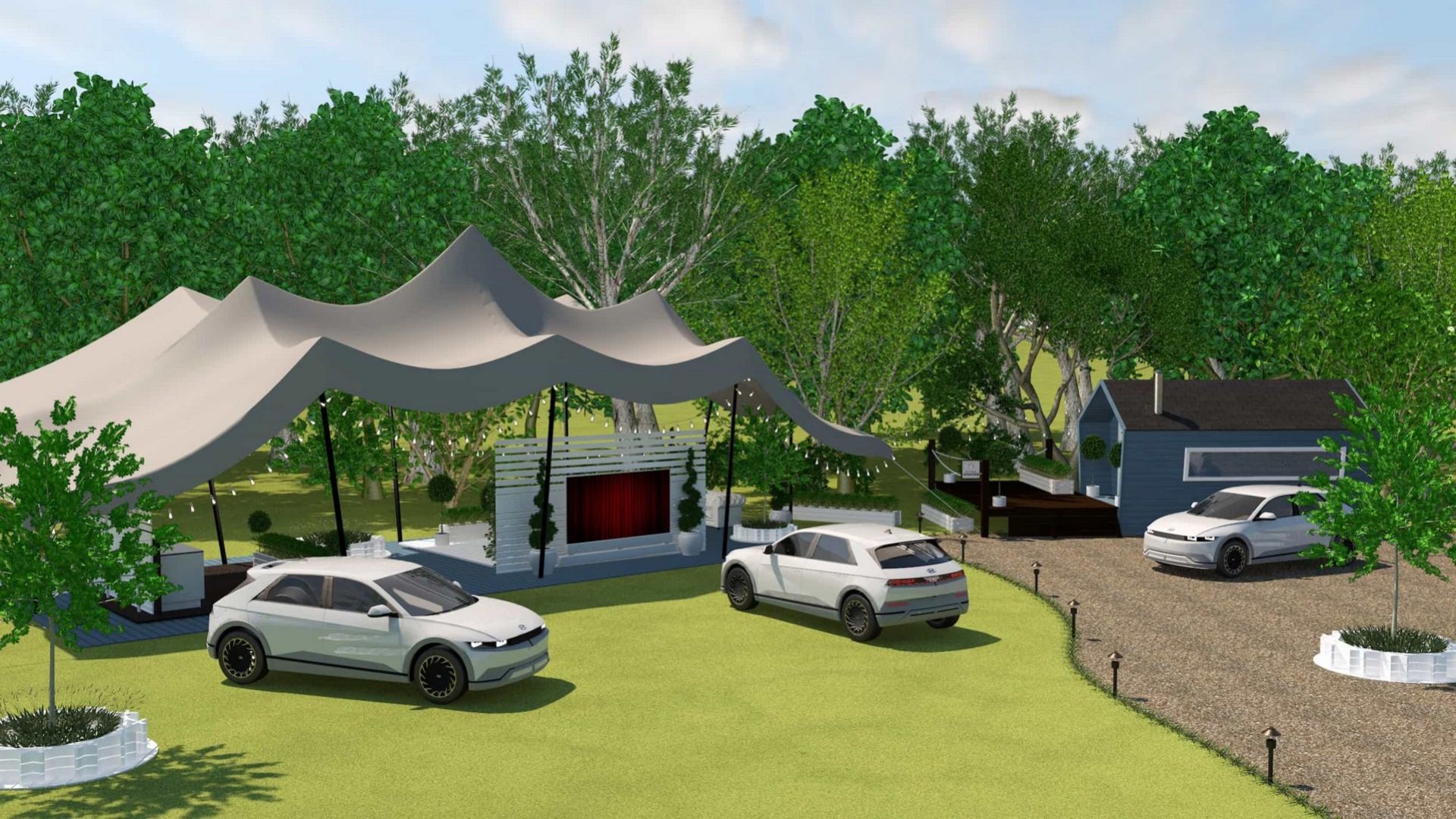 Hotellet som bara drivs av elbilar