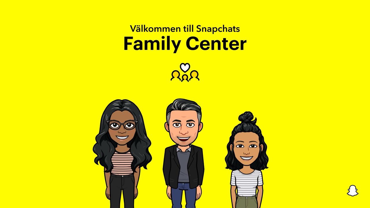 Snapchat lanserar Familjecenter i Sverige