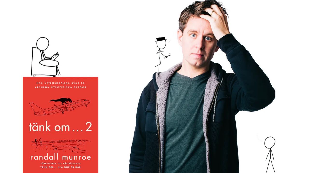 Randall Munroe kommer till Sverige i november