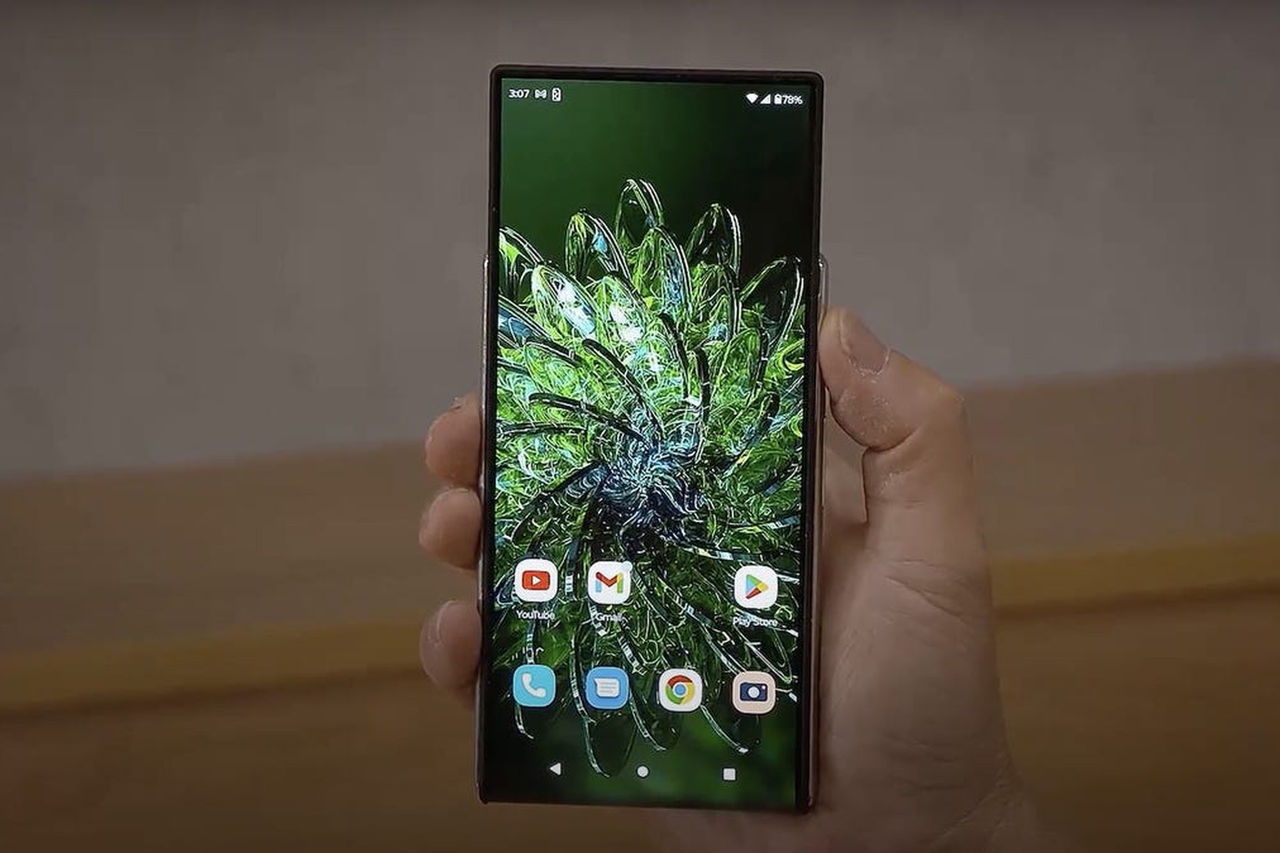 Motorola teasar rullbar telefon