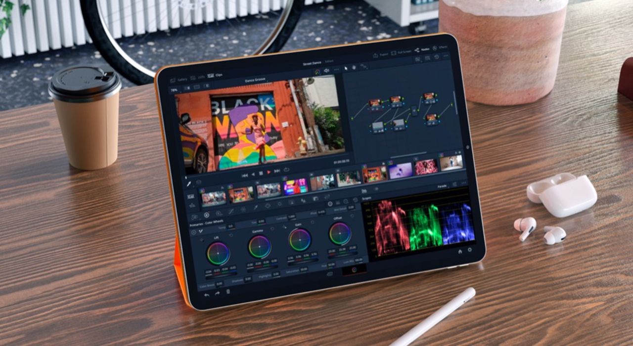 Lite mer om DaVinci Resolve till iPad