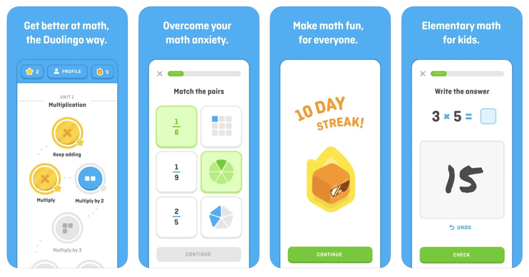 Duolingo sta ora rilasciando la propria app di matematica.  Allena le tue abilità matematiche con una nuova app per iOS.