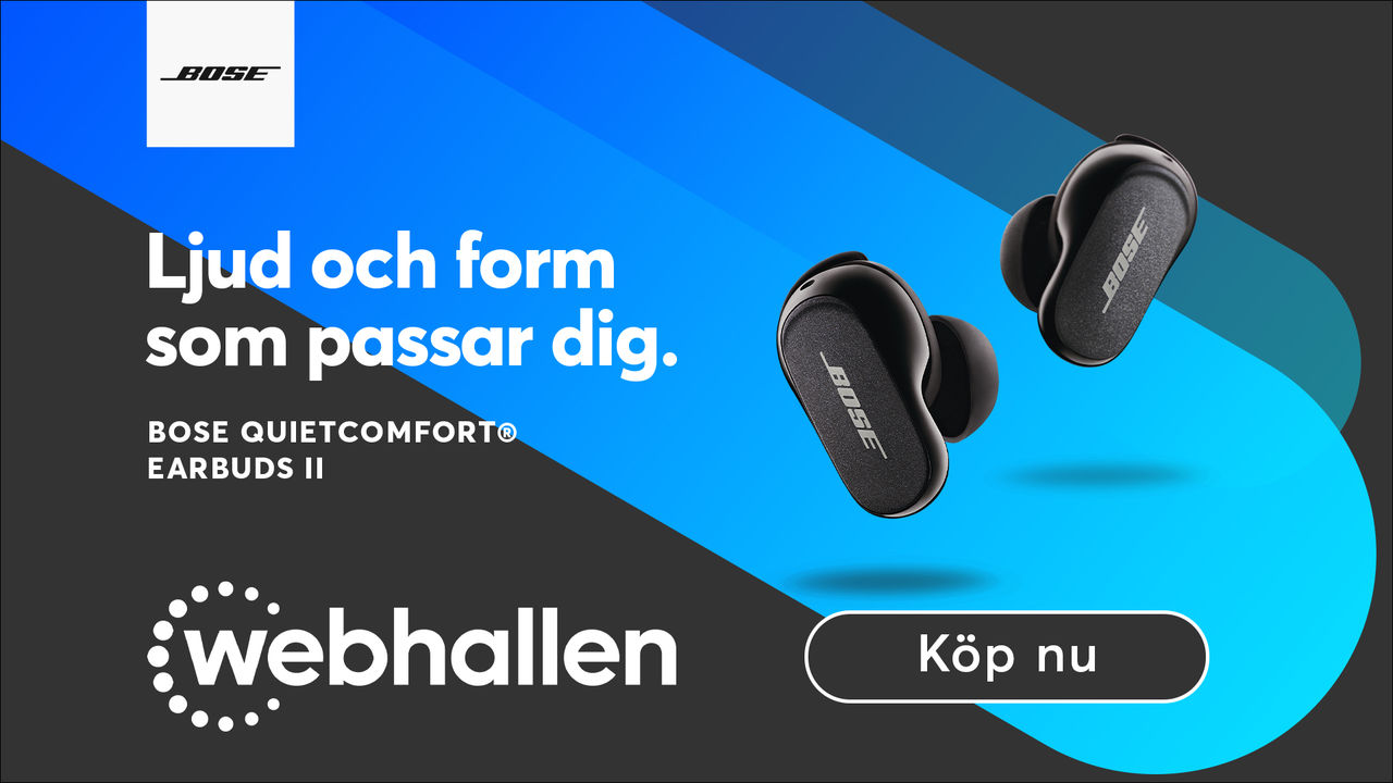 Hörde du att Webhallen fått in Bose QuietComfort Earbuds 2?