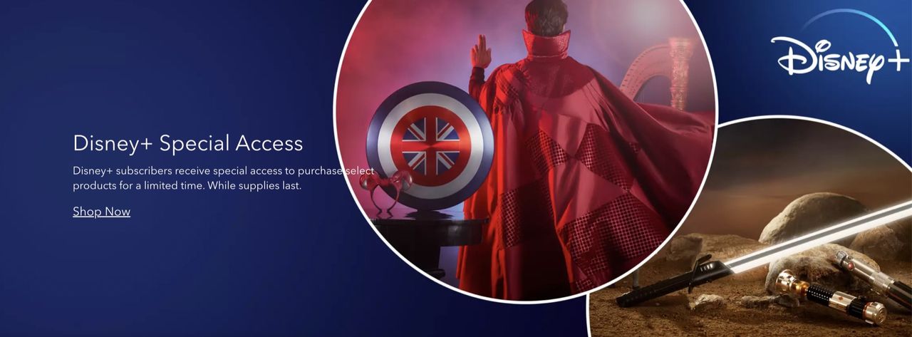 Disney+ ger förtur till Disney-merch 