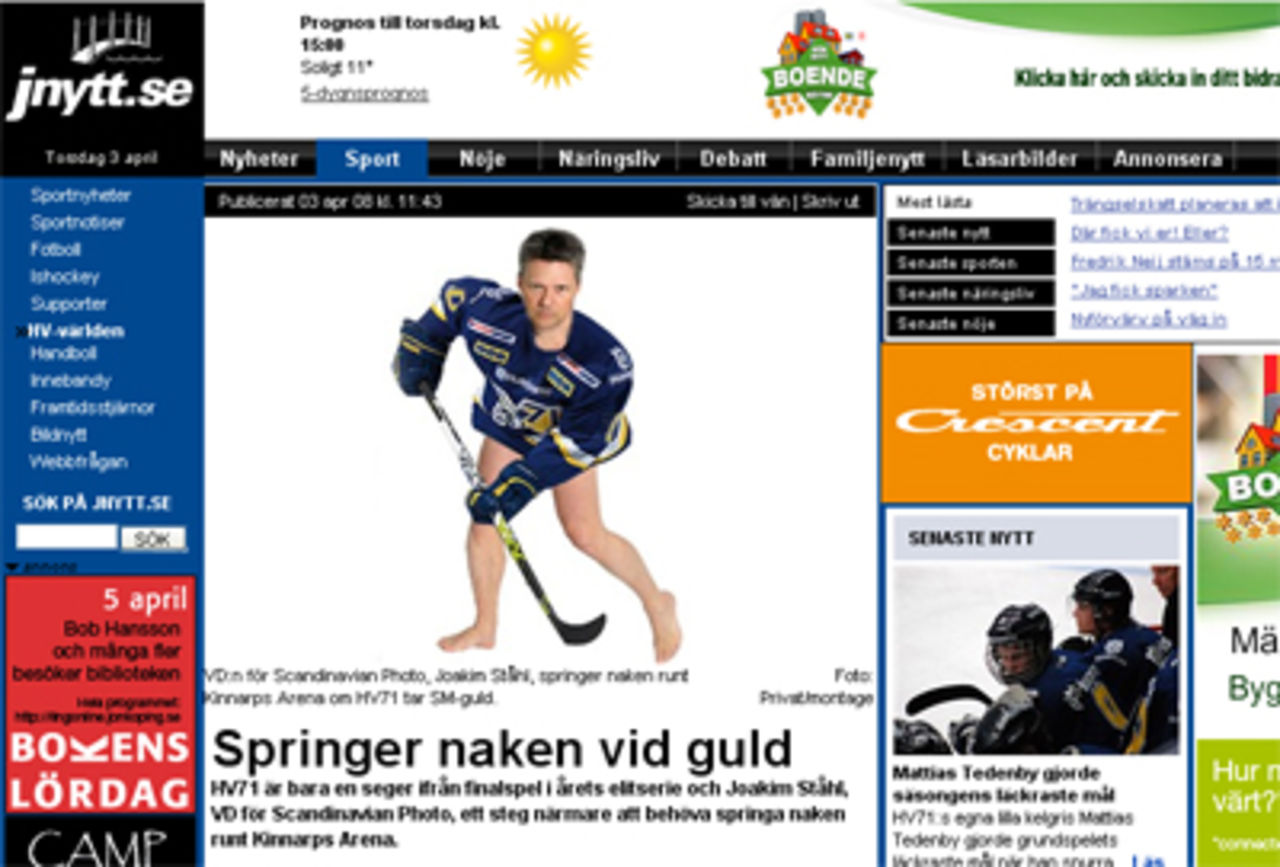 Scandinavian Photos VD lovar springa naken