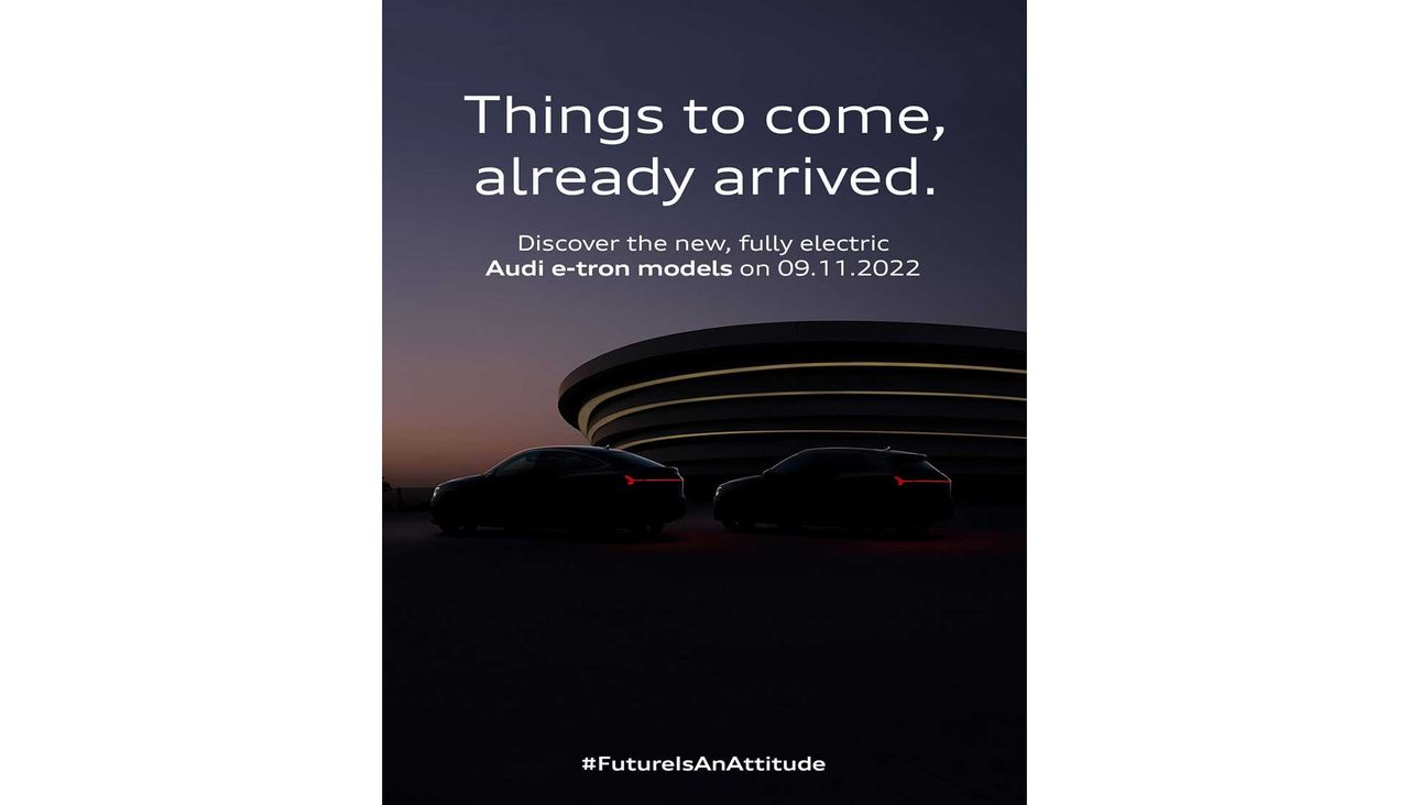 Uppdaterade Audi e-tron presenteras den 9 november