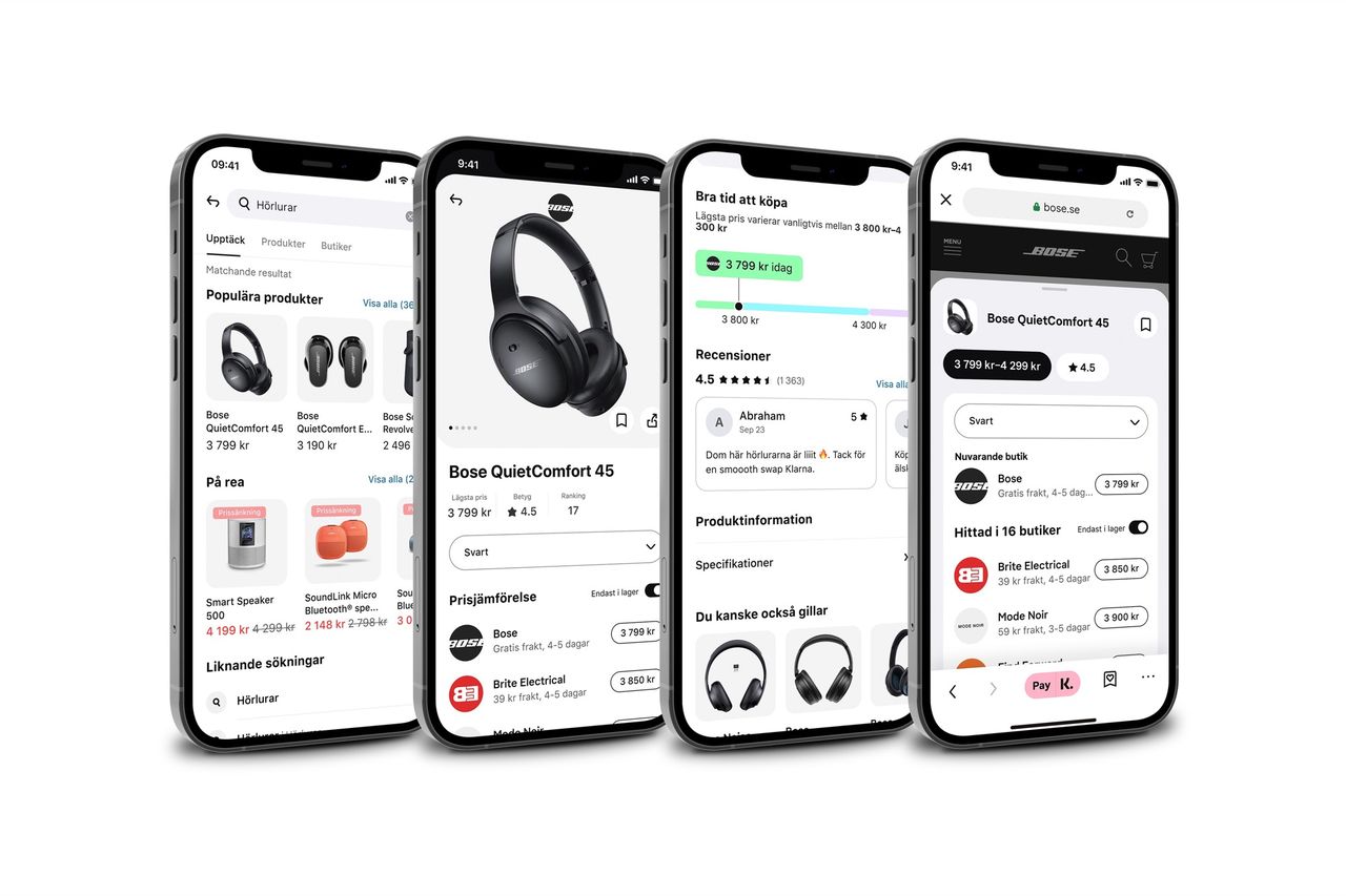 Klarna bygger prisjämförelsetjänst