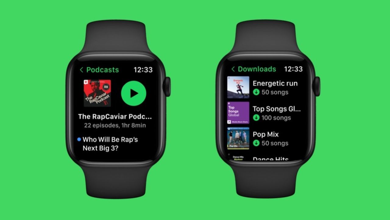 Spotify uppdaterar sin Apple Watch-app