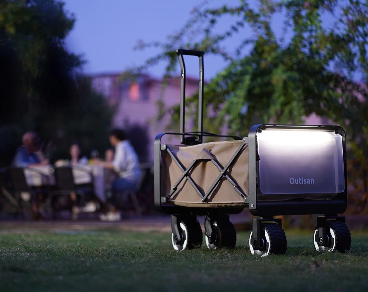 En eldriven vagn att ha med på skogsturen