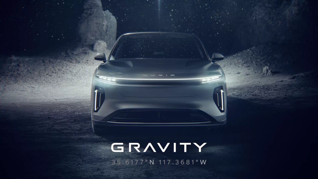 Lucid visar lite mer av eldrivna suven Gravity