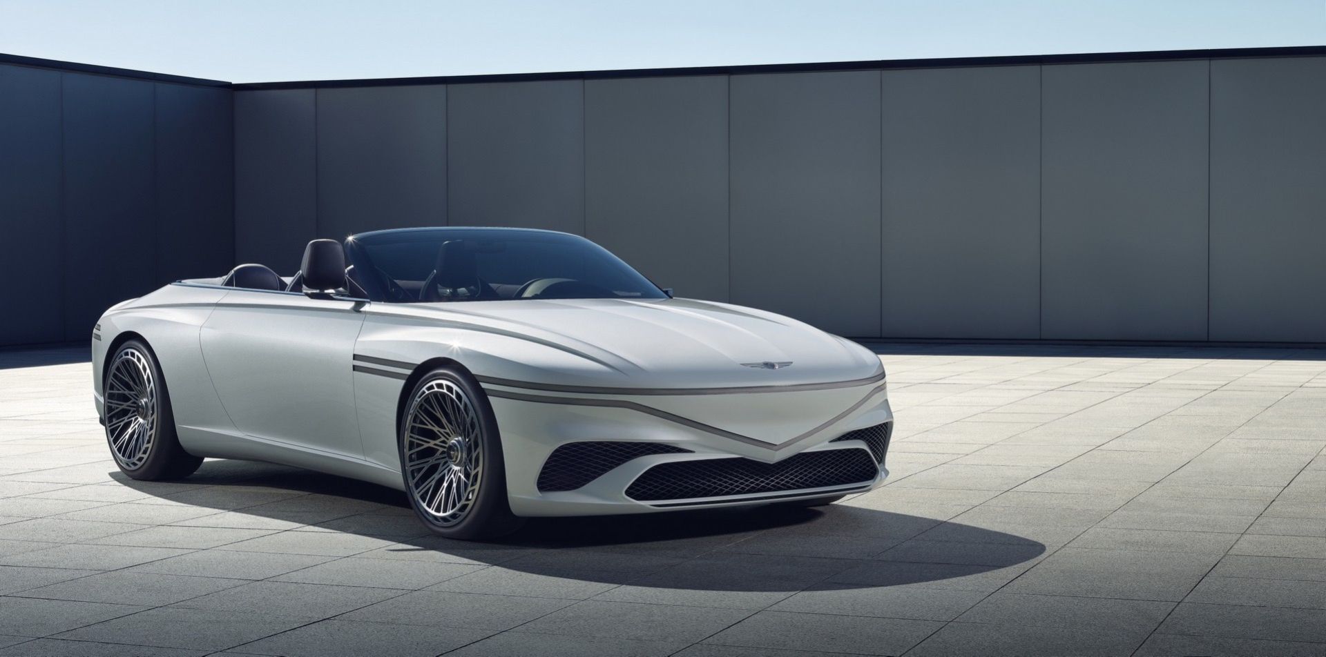 Genesis rullar ut slanka konceptet X Convertible