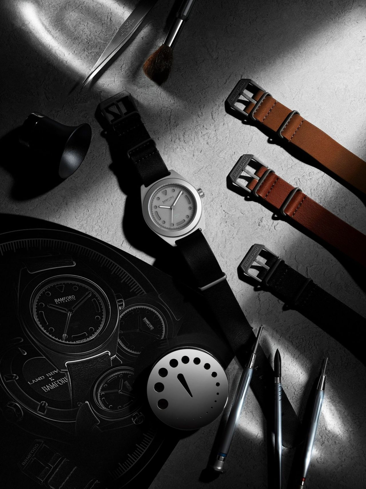 Klocka inspirerad av Land Rover Defender