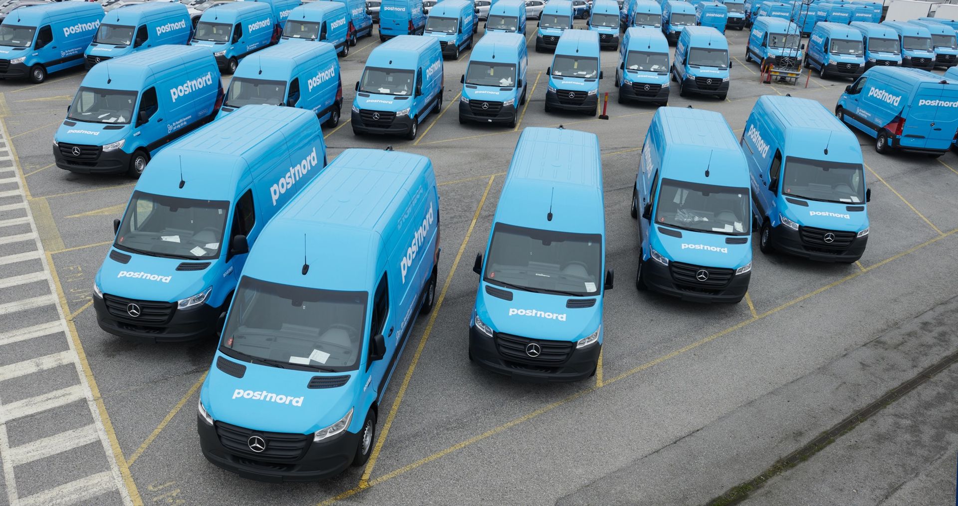 200 nya eldrivna skåpbilar till PostNord