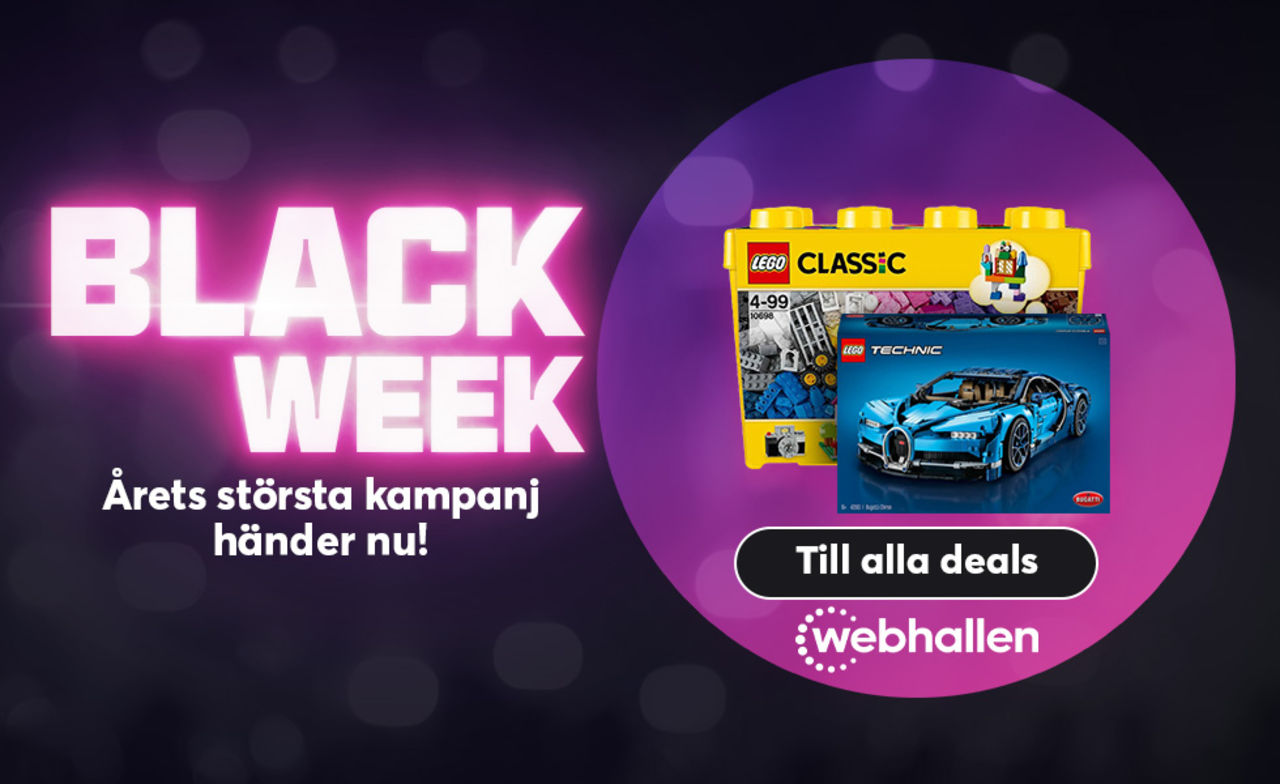 Nu finns LEGO Technic Bugatti Chiron hos Webhallen