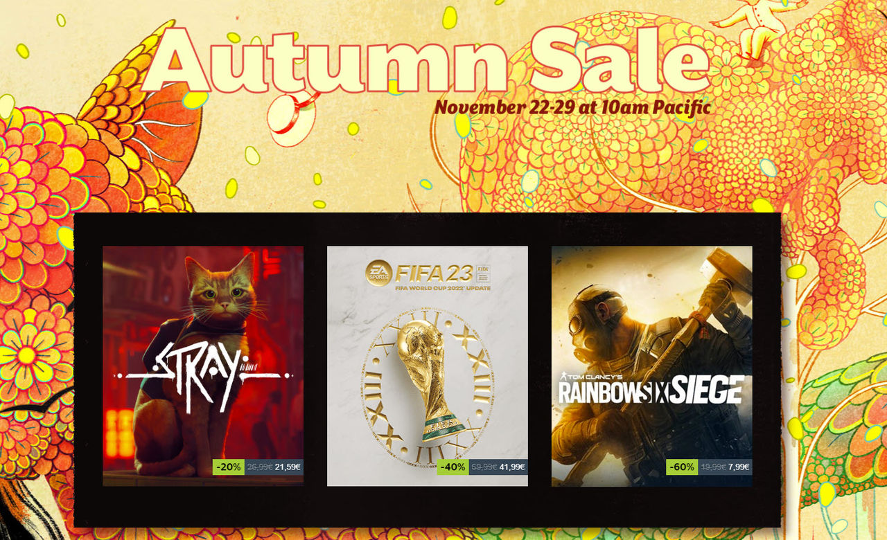 Stora höstrean på Steam har dragit igång