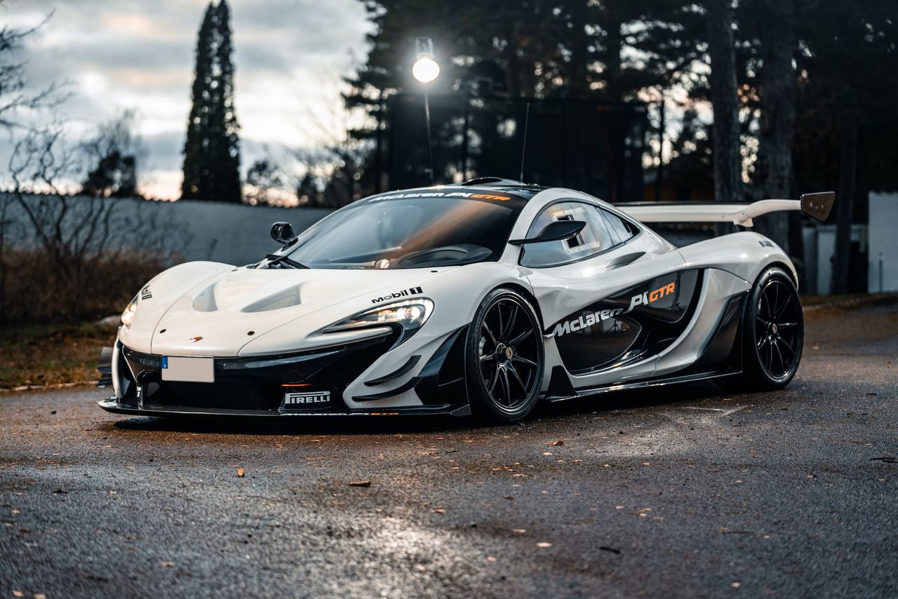 En McLaren P1 GTR Lanzante säljs på svensk auktion