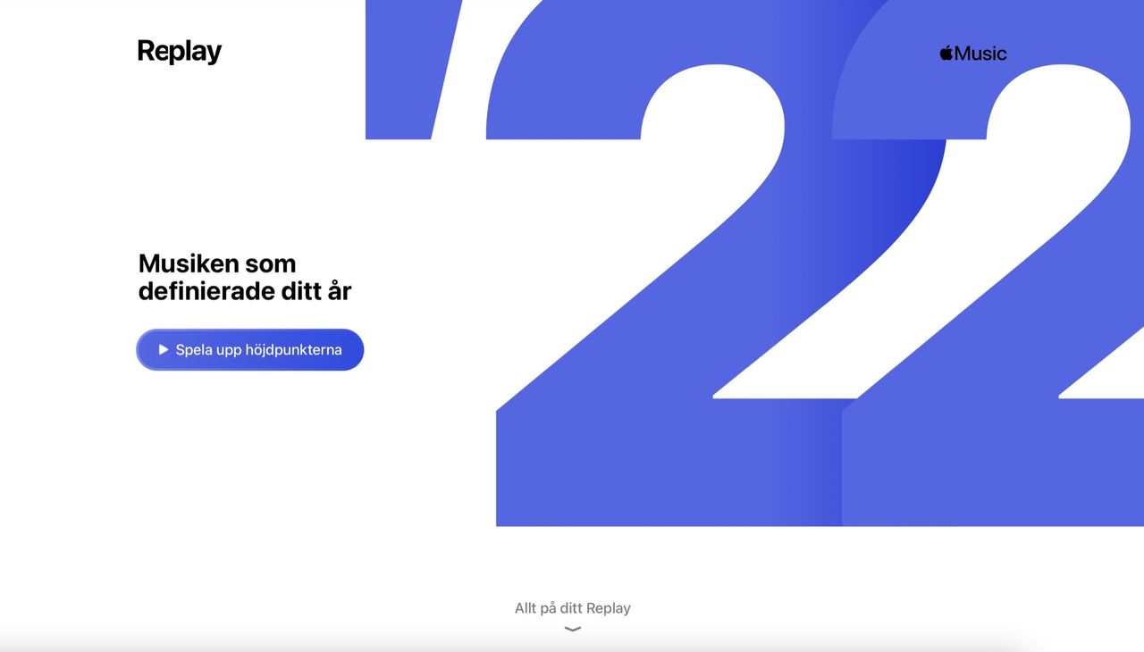 Apple Music Replay får ny design