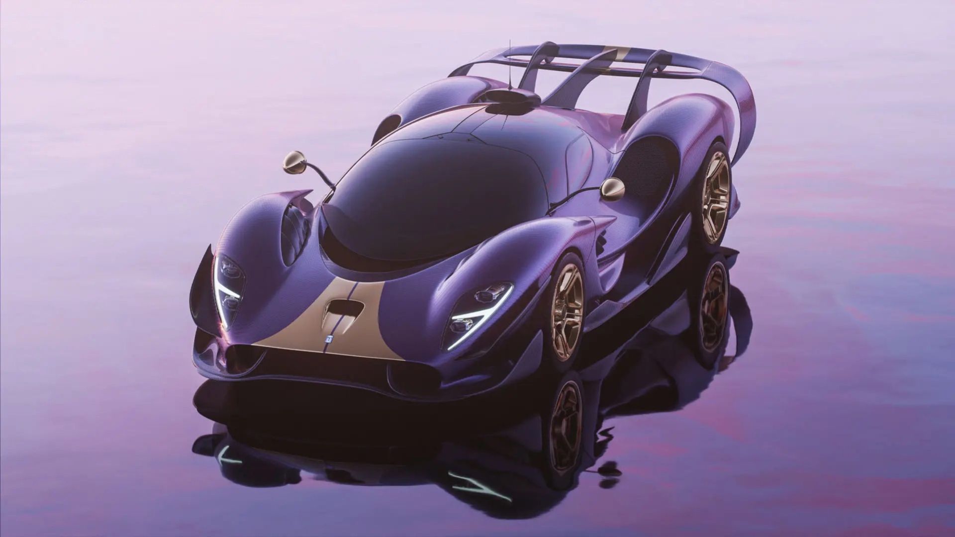 De Tomaso dundrar ut hyperbilen P900