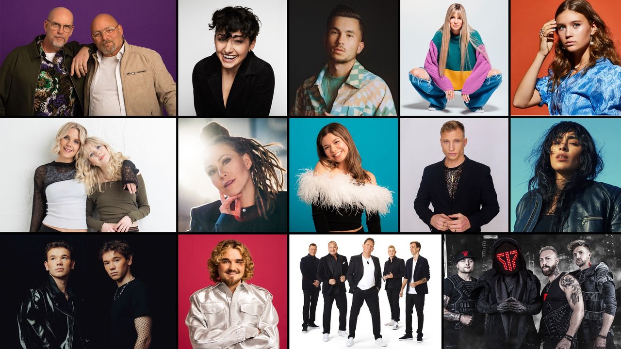 Här är artisterna i Melodifestivalen 2023