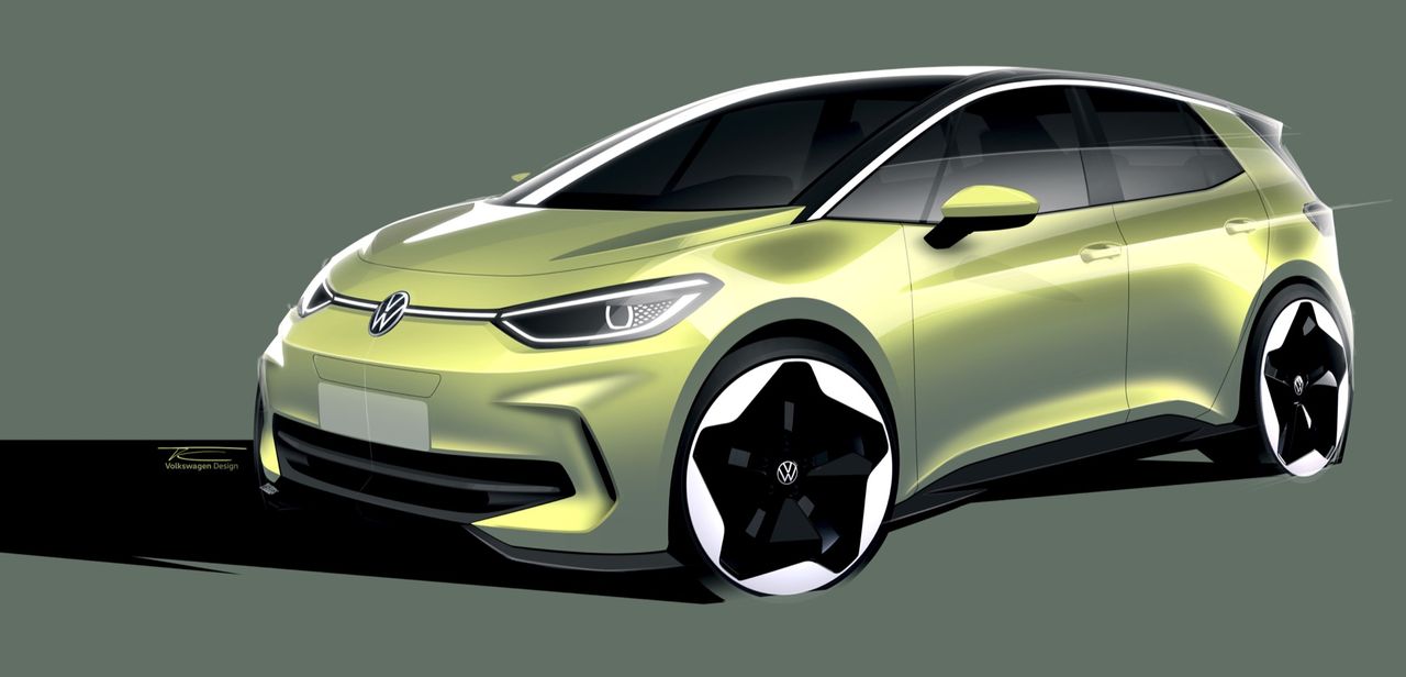 Volkswagen teasar uppdaterad ID.3