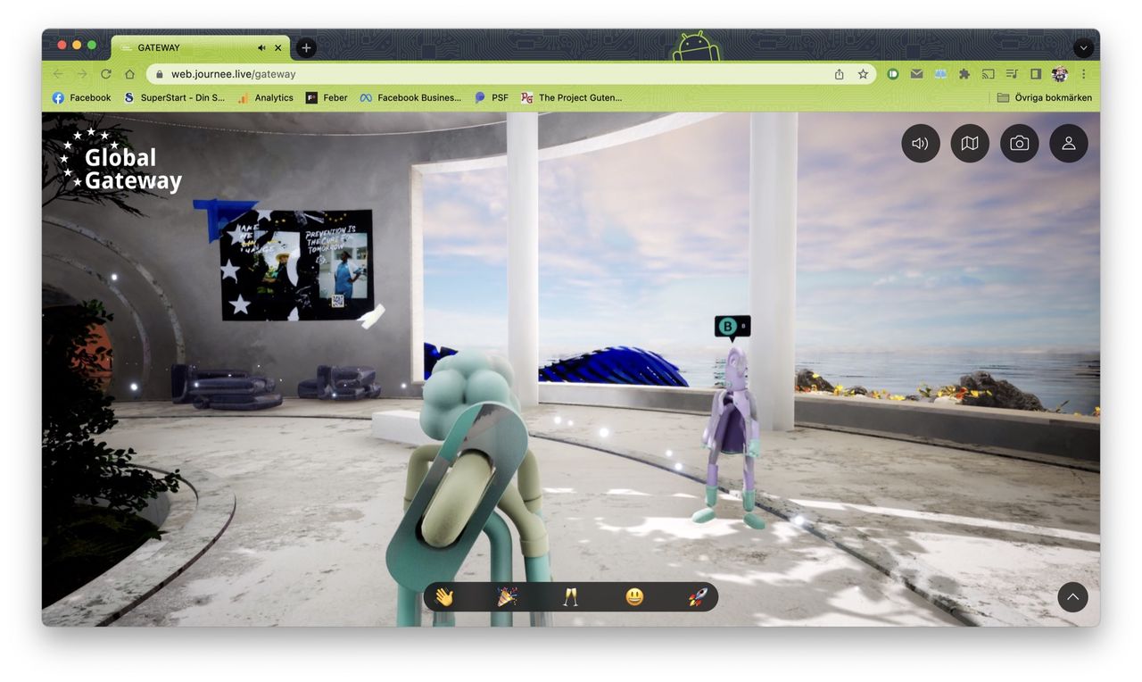 EU:s fest i metaverse blev ett fiasko