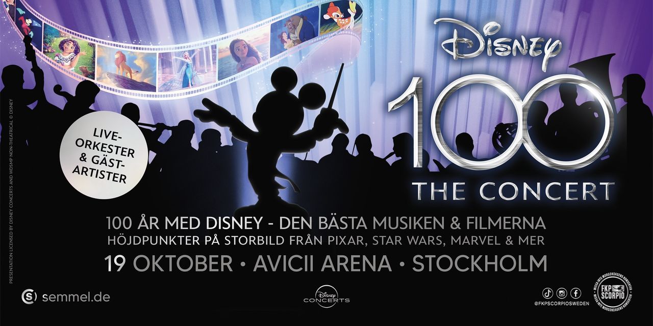 Disney ska spela filmlåtar i Avicii arena