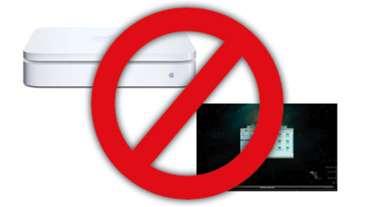 AirPort Disk och Time Machine stöds inte enligt Apple