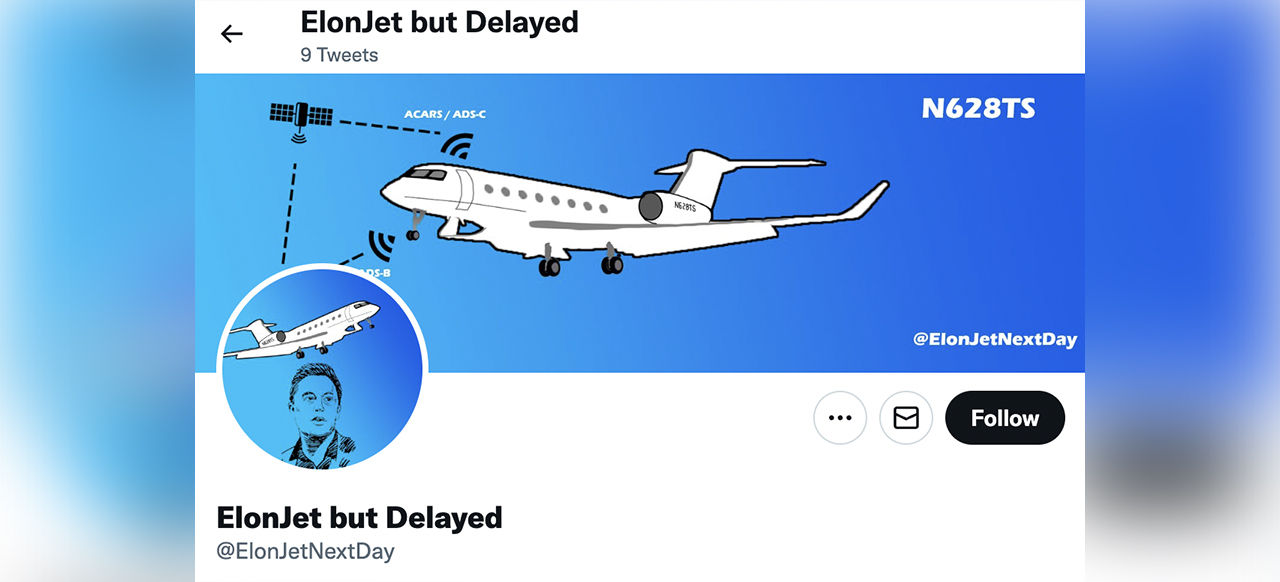 Nu går det att följa Elon Musks flygplan på Twitter igen