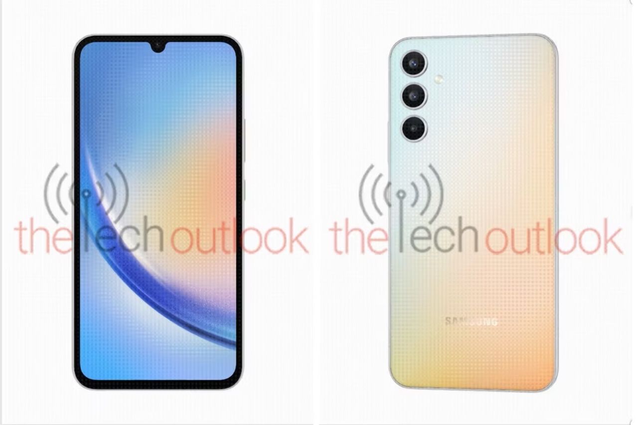 Samsung Galaxy A34 läcker