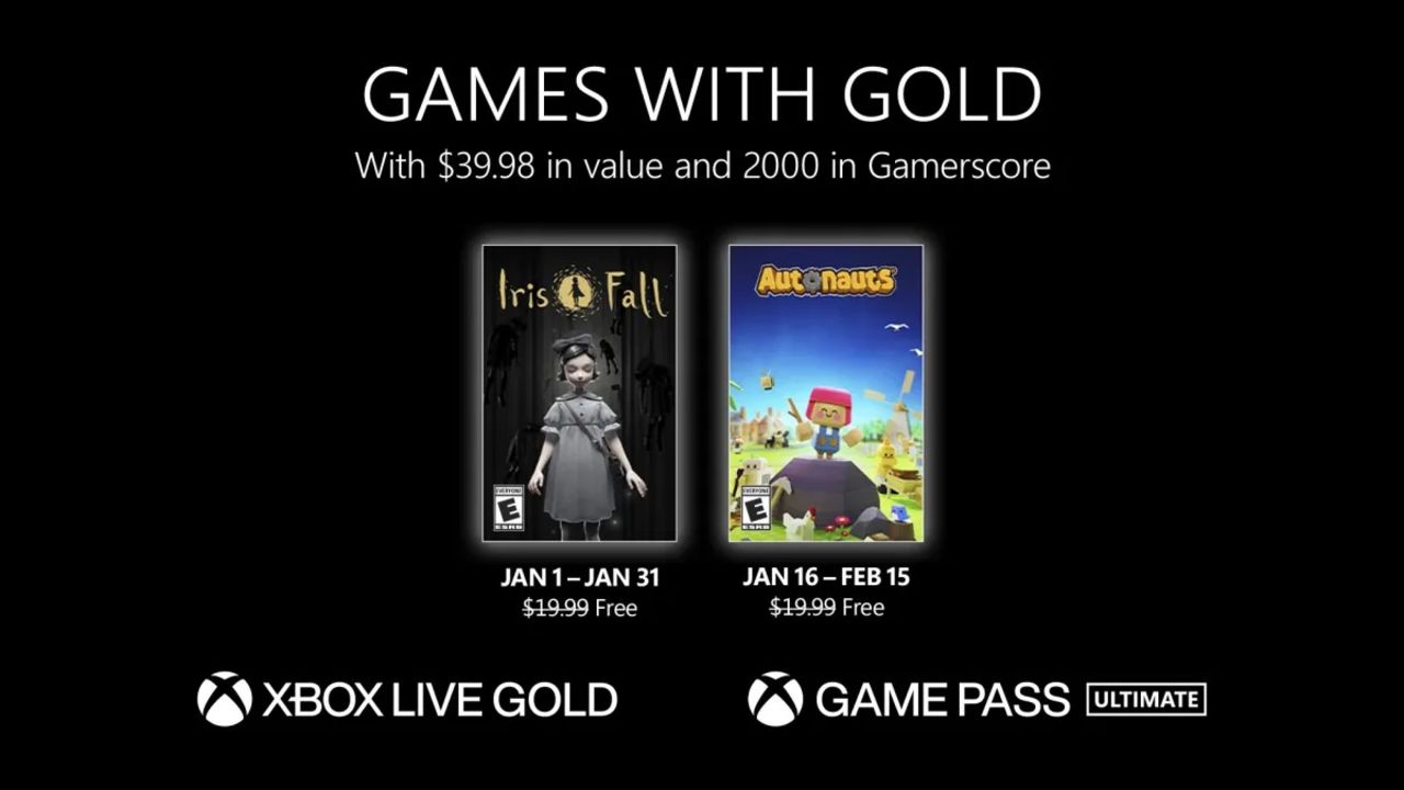 Nästa månads Games With Gold-spel