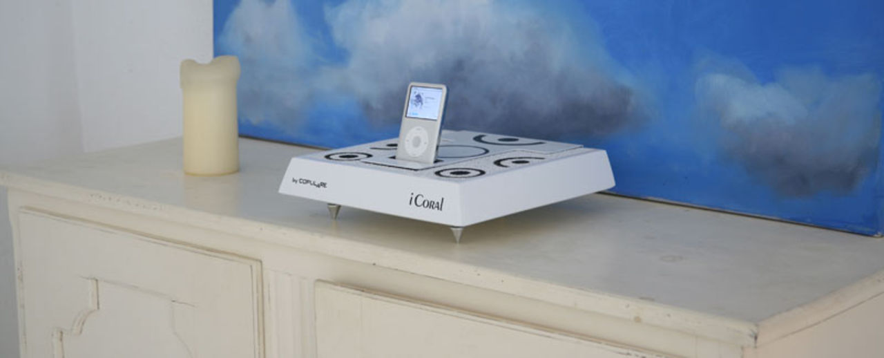 iCoral - en riktigt dyr iPod-docka